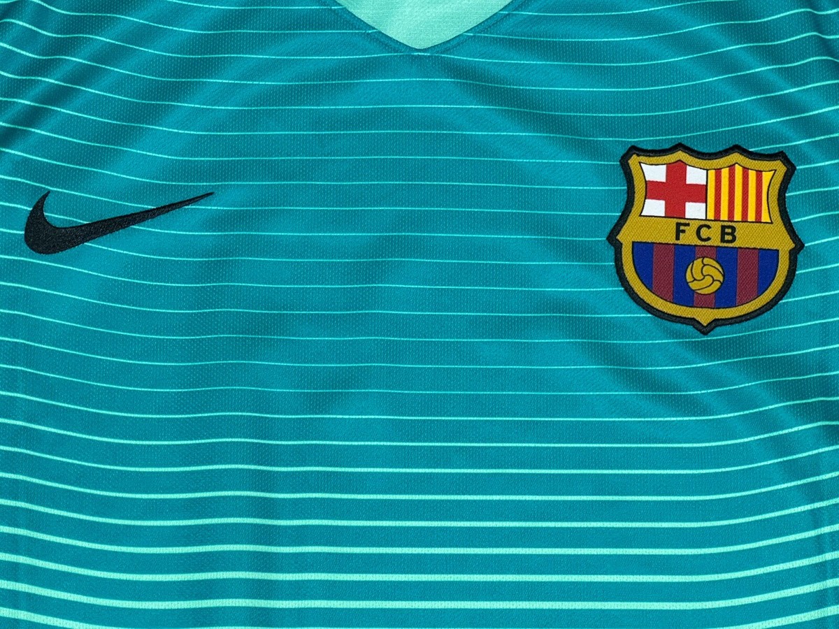 2016/17 Barcelona Third Jersey #11 Neymar Jr XL Nike Sponsorless