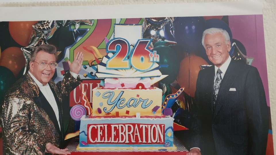 BOB BARKER and ROD RODDY PRICE IS RIGHT 26 YEARS PHOTO - VERY RARE | eBay