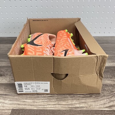 Nike Zoom Mercurial Vapor 15 Academy NU FG MG Guava Ice Mens Sz 12