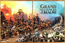 Warhammer Orruk Warclans Grand Alliance- 2 Page Video Game Print Ad Poster 2016