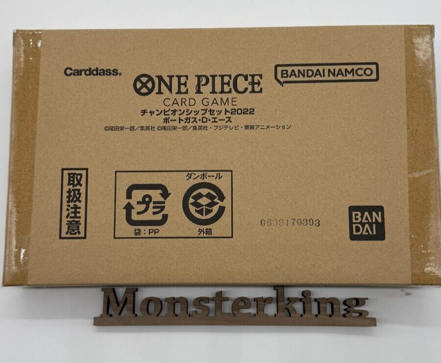 ONE PIECE Card Game Championship Set 2022 Ace Playmats Box set New | eBay