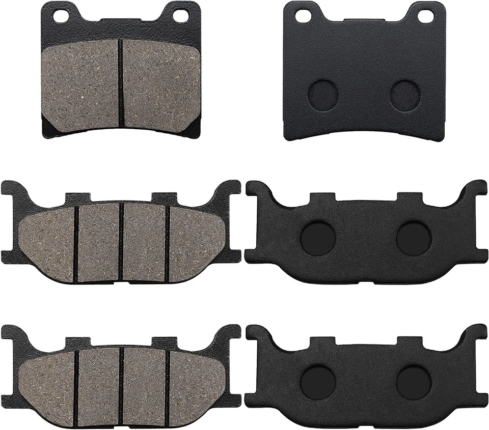 Pastillas de freno delanteras traseras Yamaha V-Star 1100 Custom XVS1100 2000-2009 Foto 2 de 4