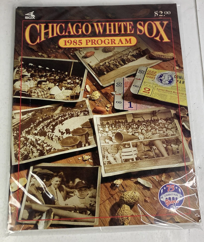 Lot of 2 Chicago White Sox Vintage Annual Programs 1985 & 1988 - Image 2 of 4