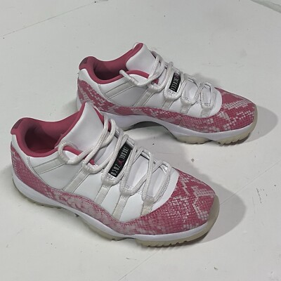 Nike Air Jordan 11 XI Retro Women's Size 10 Low Pink Snakeskin