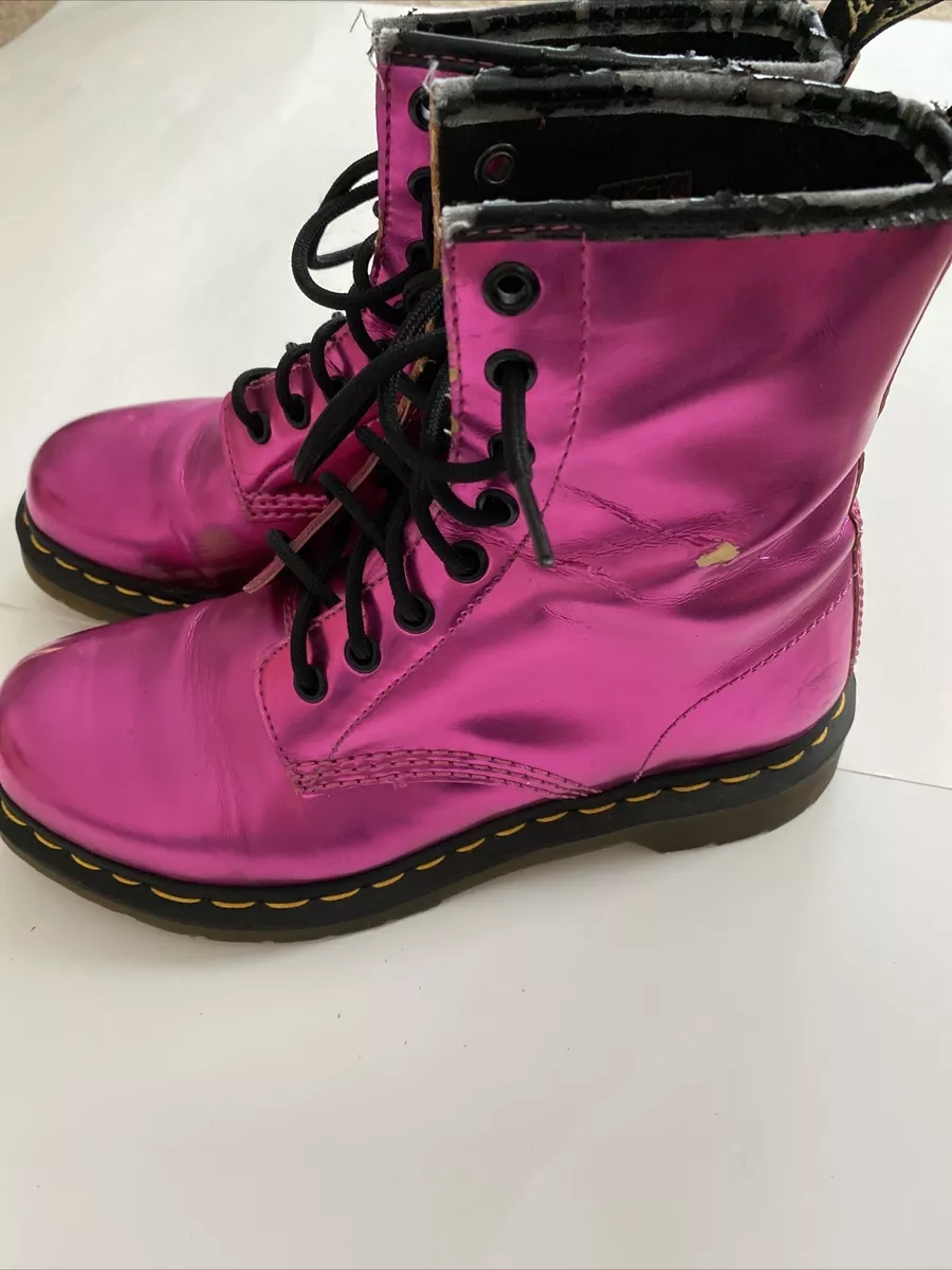 Koram Flash Pink Dr Martens Size US 7 See Pics And Description eBay