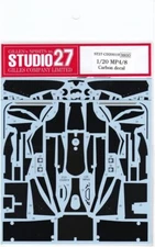 Studio27 1/20 McLaren MP4/8 Carbon Decal Tamiya Compatible CD20019