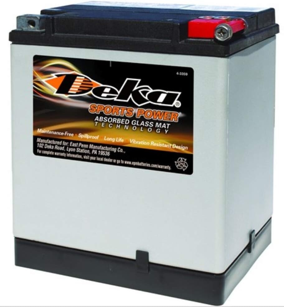 Deka Sports Power ETX-30L / ETX-30LA AGM Battery- MADE IN USA