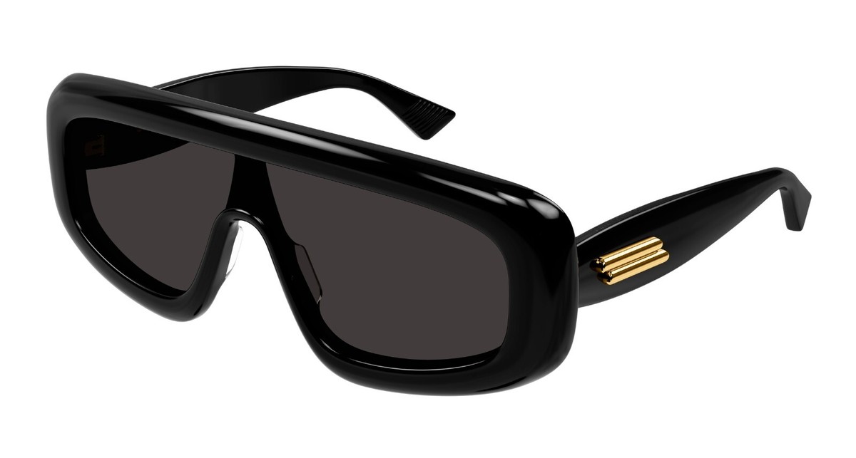Bottega Veneta BV1281S Black/Grey (001) Sunglasses | eBay display picture 3