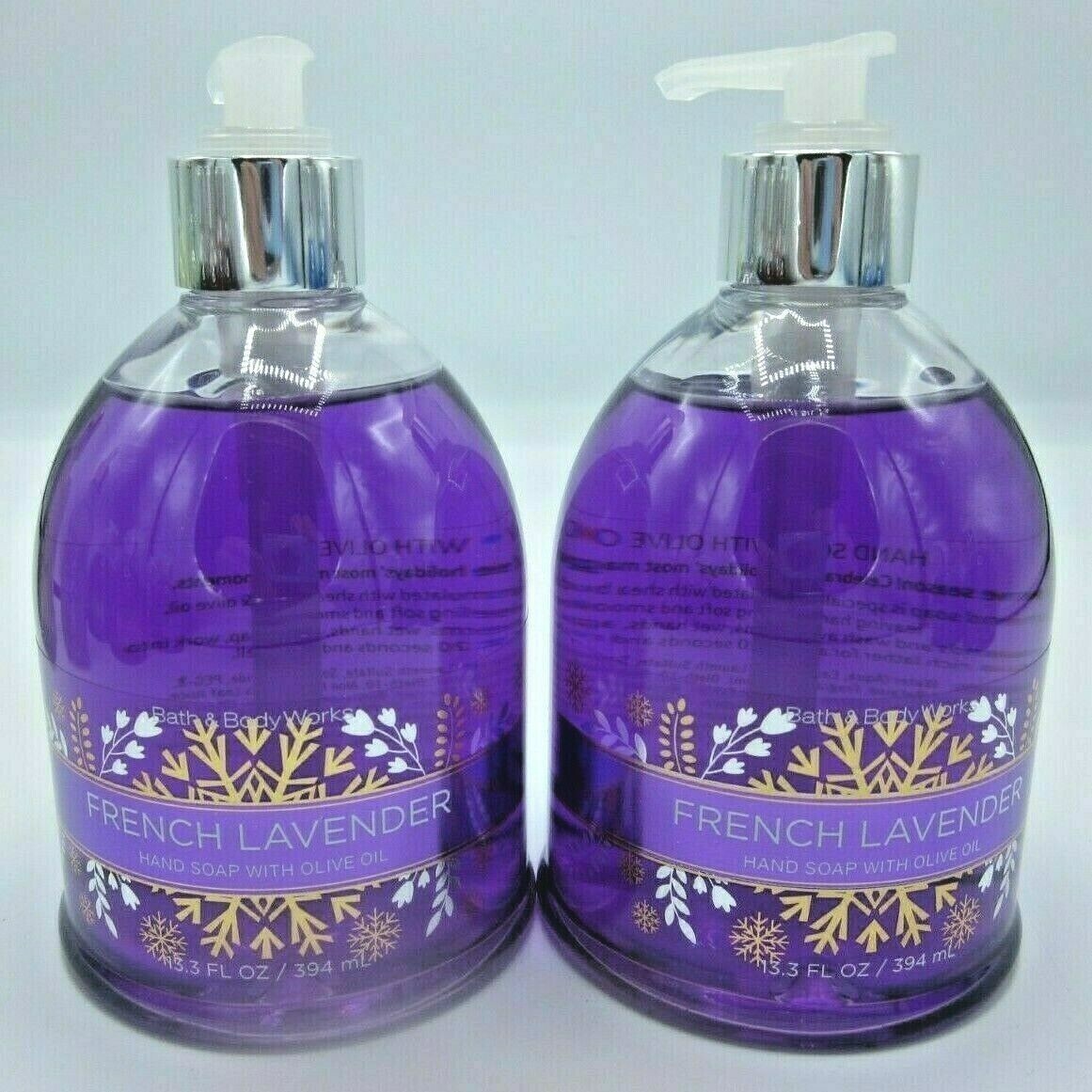 Olive Oil Hand Soap 13.3 Oz French Lavender X 2