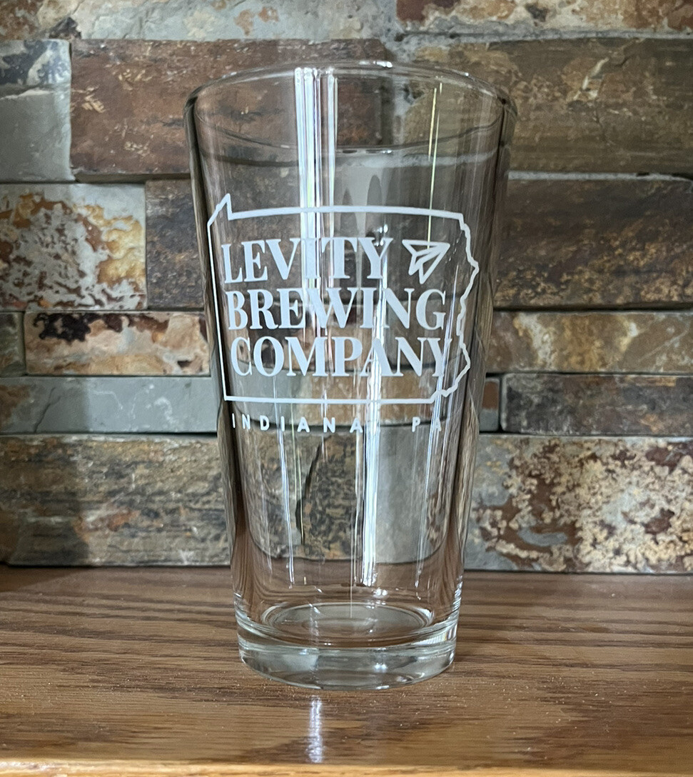 Brewing Pint Glass Indiana, Pa