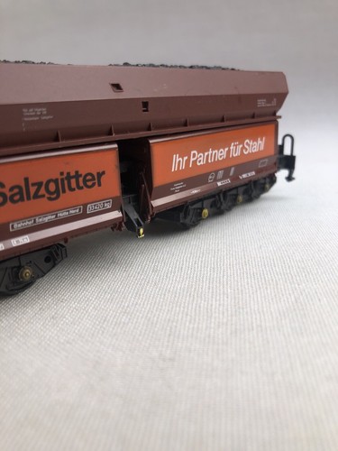 Roco 46250 HO DB Peine Salzgitter Selbstentladender 12 Rad Schüttgutwagen sehr guter Zustand - Bild 6 von 16