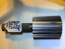 MAYES-SPLINE GAGE-21 TEETH-  2.875"DIA. 3 1/2" LENGTH TEETH-  7.5" OAL