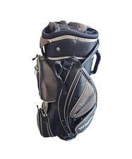Wilson Polar Golf Cart Bag Black 10 Way Divider Trolley Club Storage Pockets