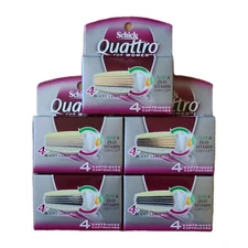 Schick Quattro Womens Razor Blade Refill Cartridge 4ct Lot Of 5