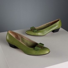 Ferragamo Décolleté Vara Pelle N. 40 Second Hand Italia Originale