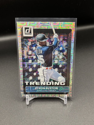 Bryon Buxton Donruss 2022  Trending Vector T-5 Minnesota Twins