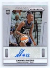 Saniya Rivers 2025 Panini Prizm WNBA #TB-SR Throwback Rookie Auto Silver *ke