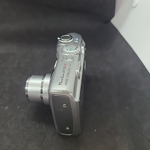 Canon PowerShot A1100 IS Silver With SD Card TESTED WORKS - No Flash - Picture 2 of 5