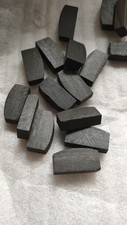 15 PCs Black Ebony Violin Nuts 4/4 Fiddle Parts Violin Accessory