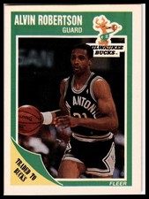 1989-90 Fleer #90 Alvin Robertson
