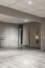 Large Wall Mirror 7FT X 4FT 213CM X 122CM GLASS GYM OR DANCE STUDIO 4MM THICK