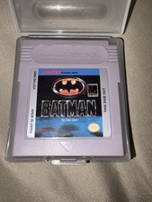 Original Antique BATMAN The Video Game Nintendo Game Boy rare