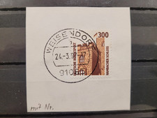 BRD Mi.Nr. 1348 R II, 2x gestempelt