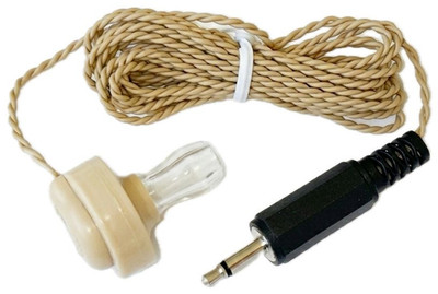 NEW Philmore Crystal Radio High Impedance Earphone 7 ft Cord 3.5mm 1/8 Mini Plug