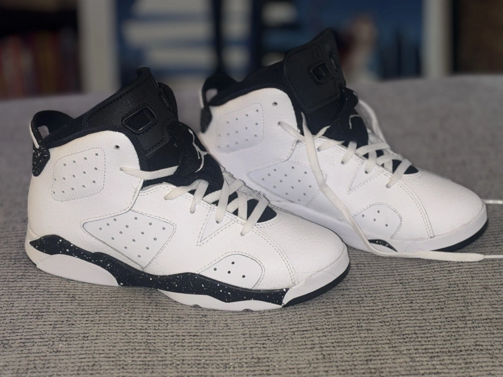 Jordan 6 retrò bianco e nero