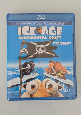 Ice Age: Continental Drift - Blu Ray+DVD Brand New - Sealed