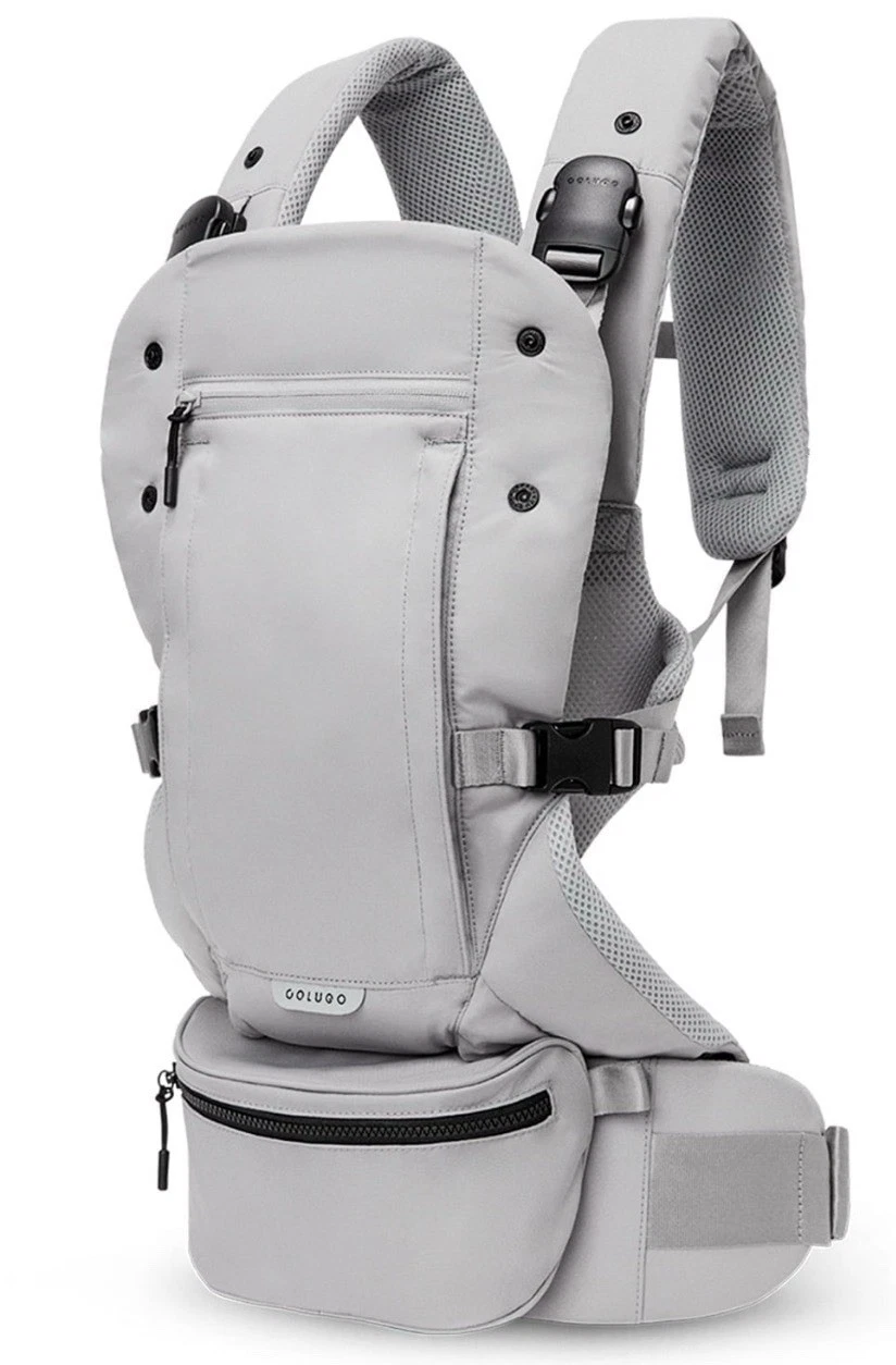 Colugo Baby Carrier Cool Grey Ergonomic Infant Toddler Structured Wrap New