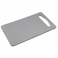 Fackelmann Essbrettchen Eco, FrüHstüCksbrettchen, Schneidebrett, Grau 24 X 14 Cm