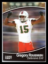 2021 SAGE Premier Draft #14 Gregory Rousseau Miami Hurricanes