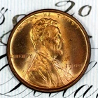 * 1909 VDB * SUPERB+ BLAZING RED GEM BU MS LINCOLN WHEAT PENNY * FROM COLLECTION
