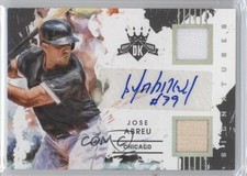 2016 Panini Diamond Kings Signatures Silver 18/99 Jose Abreu #DKS-JA Auto 0g4