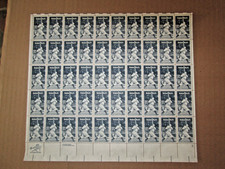 1983 Babe Ruth Baseball  Full Sheet of 20 Cent Us Stamps