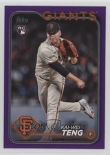 2024 Topps Update Purple Kai-Wei Teng #US212 1o5