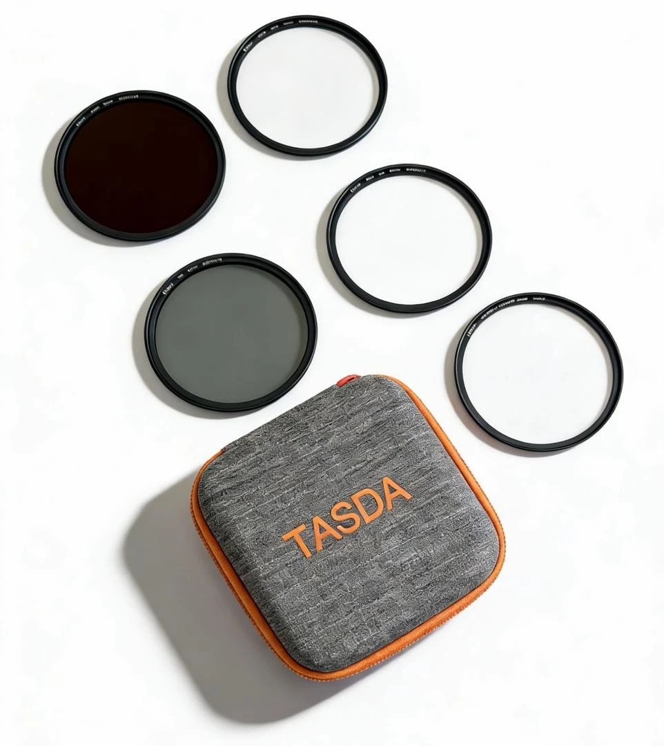 TASDA 77MM Magnetic Filter Kit CPL/UV/ND64 & Black Mist 1/4 Photography filters