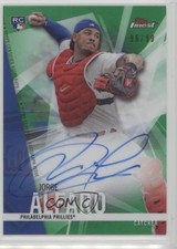2017 Topps Finest Green Refractor 96/99 Jorge Alfaro #FA-JAL Auto 1kk