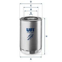 UFI Kraftstofffilter 24.395.00 Filtereinsatz FüR Iveco Eurotrakker Stralis 1 MP