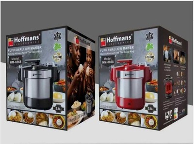 Hoffmans HM-8870 Fufu, Banku etc Schwalbenmaschine. 6 Ltr Fassungsvermögen. Nagelneu