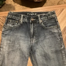 Flypaper Boot Cut Jeans Distressed Denim Stylish Pockets Boys Size 8