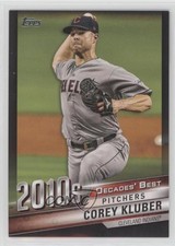 2020 Topps Decades Best Series 2 Pitchers Black 288/299 Corey Kluber #DB-99 0s23