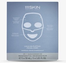 111Skin Cryo De-Puffing Facial Mask by for Unisex - 5 Pc Mask 30ml each mask