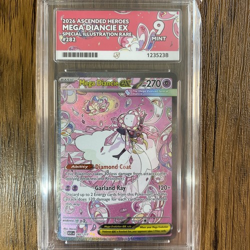 Mega Diancie ex graded ACE 9 for sale on eBay