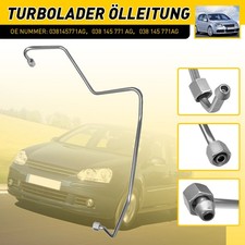 ÖLLEITUNG ÖLZULEITUNG LADER TURBOLADER FÜR AUDI A3 8P SEAT SKODA VW 1.9 2.0 TDI
