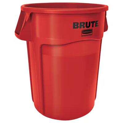 #ad #ad Rubbermaid Commercial Fg264360red Brute 44 Gal Round Heavy Duty Plastic Can $64.37
