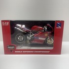 New Ray World Superbike Championship Ducati 998 Troy Bayliss 1:12 Diecast