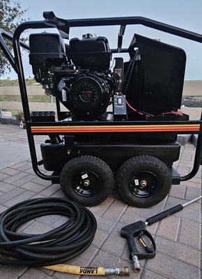 #ad MI T M GH 3504 0EGH Hot Cold Pressure Washer. Electric Start Honda GX 390 $5800.00
