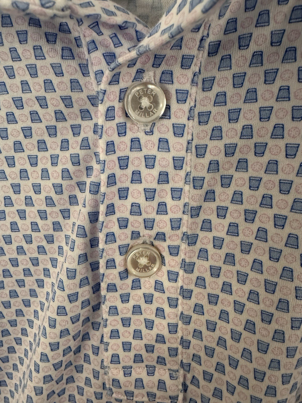 Peter Millar Seeing Double Performance Jersey Pol… - image 5